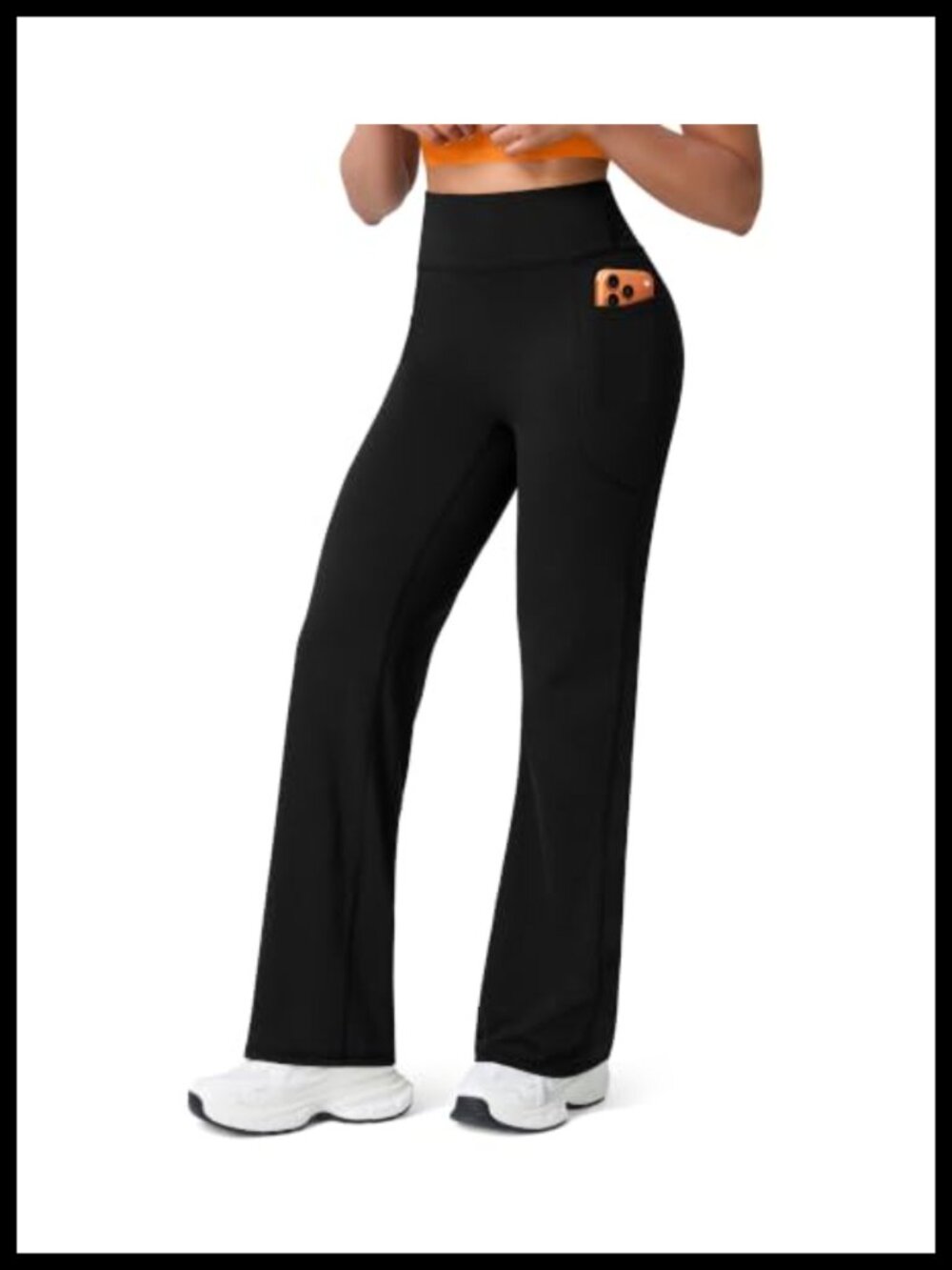 Wide Leg Yoga Pants High Waisted Loose Fit Workout Pants with Pockets